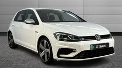 White Used 2019 VW Golf VII R Hatchback | £21,250 (Fair price)