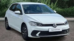 Pure white Used 2023 VW Polo Life Hatchback | £16,595 (Fair price)