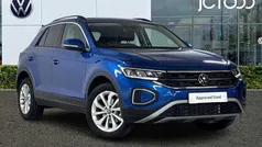 Blue Used 2025 VW T-Roc Match SUV | £25,623 (Fair price)