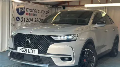 Used DS Automobiles DS7 Crossback Performance 300 HP (220 kW) 2021 White SUV