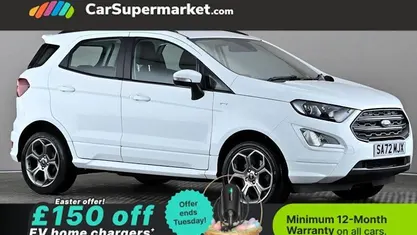 Used Ford Ecosport ST-Line 125 HP (91 kW) 2022 White SUV