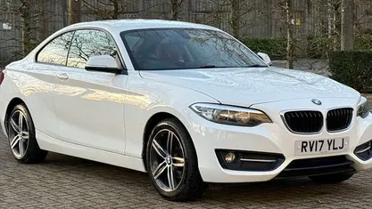 White Used 2017 BMW 218 Sport Line Coupe | £7,499 (Super price)