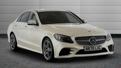 White Used 2020 Mercedes C300 AMG Line Premium Sedan | £22,995 (Fair price)