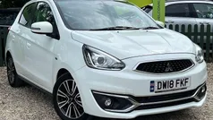 White Used 2018 Mitsubishi Mirage Hatchback | £5,150 (Fair price)