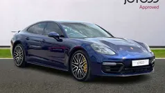 Blue Used 2021 Porsche Panamera Turbo S Sedan | £82,500