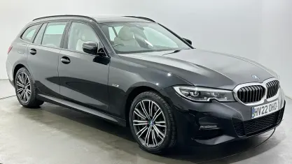 Used BMW 330e M Sport 292 HP (214 kW) 2022 Black Estate
