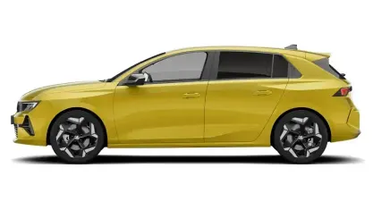 Used Vauxhall Astra 131 HP (96 kW) 2025 Yellow Hatchback
