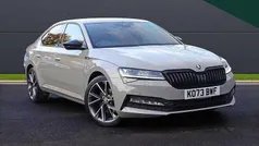 Meteor grey Used 2024 Skoda Superb SportlinePlus Hatchback | £26,900 (Fair price)