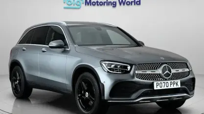 Used Mercedes GLC300 AMG line 258 HP (189 kW) 2021 Grey SUV