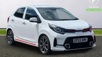 Used Kia Picanto GT-Line S 101 HP (74 kW) 2023 White Hatchback
