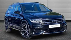 Black Used 2022 VW Tiguan R-line SUV | £28,695 (Fair price)