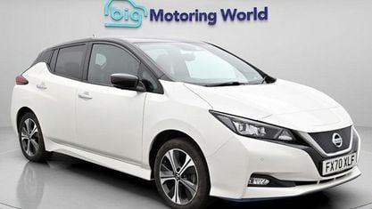 Gebraucht Nissan Leaf Tekna 160 kW (218 PS) 2020 Weiß Kleinwagen