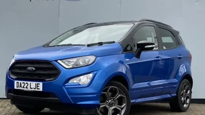 Blue Used 2022 Ford Ecosport ST-Line SUV | £12,995 (Fair price)