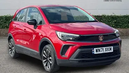 Used Vauxhall Crossland Edition 110 HP (80 kW) 2021 Red SUV
