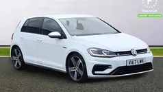 White Used 2017 VW Golf VII R Hatchback | £17,299 (Fair price)
