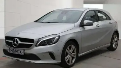 Used Mercedes A180 Premium 109 HP (80 kW) 2018 Silver Hatchback