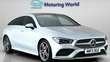Used Mercedes CLA180 AMG Line Premium Plus 136 HP (100 kW) 2022 Silver Coupe
