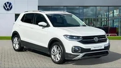 White Used 2019 VW T-Cross SEL SUV | £14,930 (Fair price)
