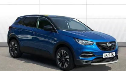 Used Vauxhall Grandland X SRi 131 HP (96 kW) 2020 Blue SUV