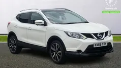 White Used 2016 Nissan Qashqai Tekna SUV | £10,799 (Fair price)
