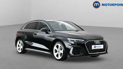 Used Audi A3 Sportback S-Line 110 HP (80 kW) 2023 Black Hatchback
