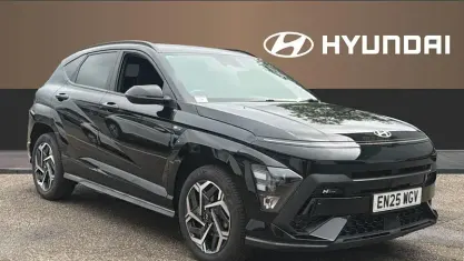 Used Hyundai Kona N Line 137 HP (100 kW) 2025 Black SUV