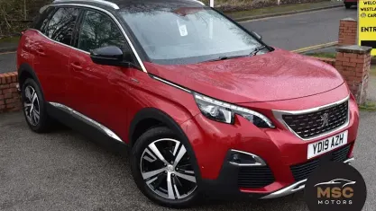Used Peugeot 3008 GT-line 131 HP (96 kW) 2019 Red SUV