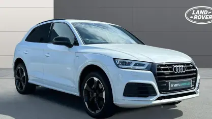 Used Audi Q5 Black Edition 245 HP (180 kW) 2020 White SUV