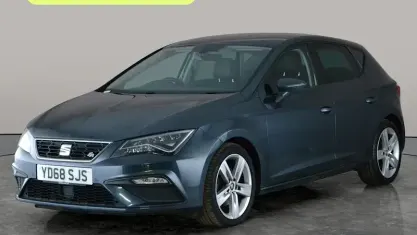 Usado Seat Leon FR 131 CV (96 kW) 2019 Gris Utilitario
