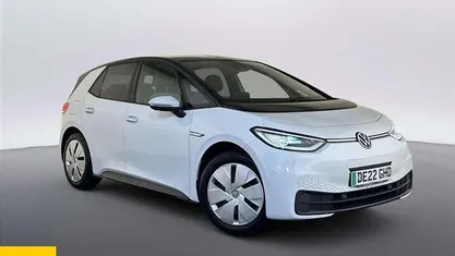 Used VW ID.3 Pro Performance 150 kW (204 HP) 2022 White Hatchback