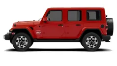 Red Used 2022 Jeep Wrangler Overland SUV | £43,995 (Fair price)