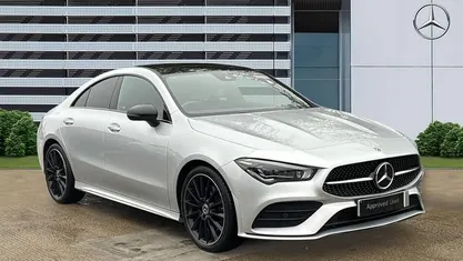Used Mercedes CLA220 AMG Line Premium Plus 190 HP (139 kW) 2022 Silver Sedan