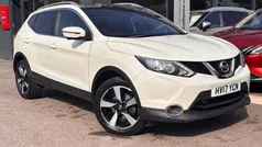 White Used 2017 Nissan Qashqai N-Vision SUV | £9,500 (Fair price)