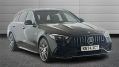 Black Used 2024 Mercedes C43 AMG Premium Plus Estate | £52,450 (Fair price)