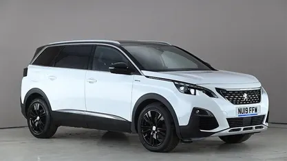 Used Peugeot 5008 GT-line 131 HP (96 kW) 2019 White SUV