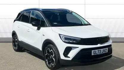 Used Vauxhall Crossland Ultimate 110 HP (80 kW) 2023 White SUV