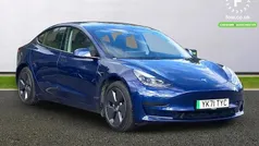 Blue Used 2021 Tesla Model 3 Standard Range Sedan | £17,799 (Fair price)