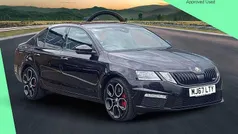 Black magic pearlescent Used 2017 Skoda Octavia vRS Hatchback | £16,900 (Fair price)