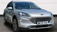 Silver Used 2020 Ford Kuga Titanium SUV | £19,990 (Fair price)