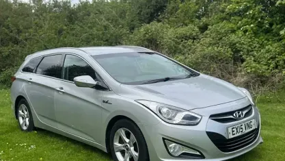 Used Hyundai i40 Style 116 HP (85 kW) 2014 Silver Estate