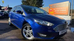 Blue Used 2017 Ford Focus Zetec Hatchback | £9,190 (Fair price)