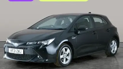 Gebraucht Toyota Corolla 122 PS (89 kW) 2021 Schwarz Kleinwagen