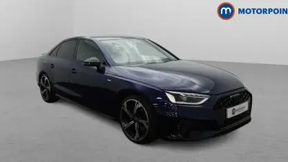 Used Audi A4 Black Edition 150 HP (110 kW) 2024 Blue Sedan