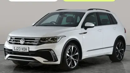 Used VW Tiguan R-line 150 HP (110 kW) 2023 White SUV