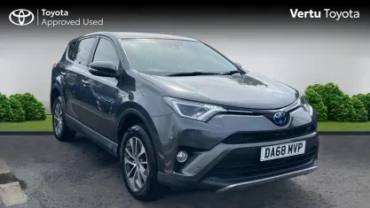 Used Toyota RAV4 Hybrid 197 HP (144 kW) 2018 Decuma grey SUV