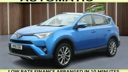 Used Toyota RAV4 151 HP (111 kW) 2016 Blue SUV