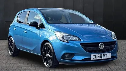 Used Vauxhall Corsa 90 HP (66 kW) 2019 Blue Hatchback