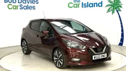 Używany Nissan Micra S 92 KM (67 kW) 2022 Czerwony Hatchback