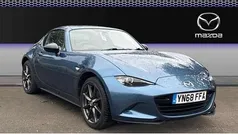 Blue Used 2018 Mazda MX5 Inclusive Cabriolet | £17,782 (Fair price)