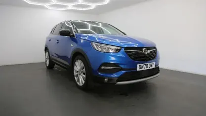 Used Vauxhall Grandland X Elite 131 HP (96 kW) 2020 Blue SUV